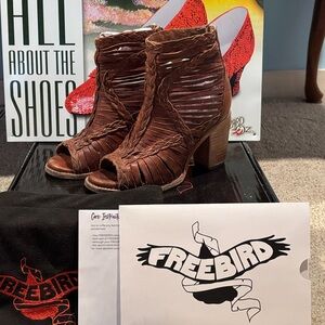 Freebird Bella Leather Heeled Boots